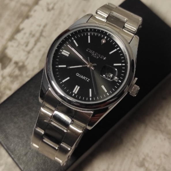 Montre-Bracelet de Luxe CHRONOS Homme Quartz