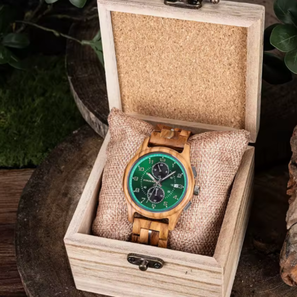 Montre-Bracelet BOBO BIRD en Bois pour Homme