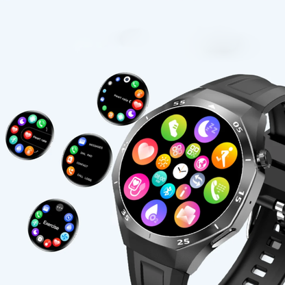 Montre Intelligente LAXASFIT 2025 pour Hommes