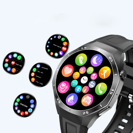 Montre Intelligente LAXASFIT 2025 pour Hommes