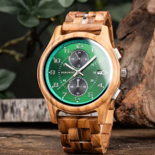 Montre-Bracelet BOBO BIRD en Bois pour Homme