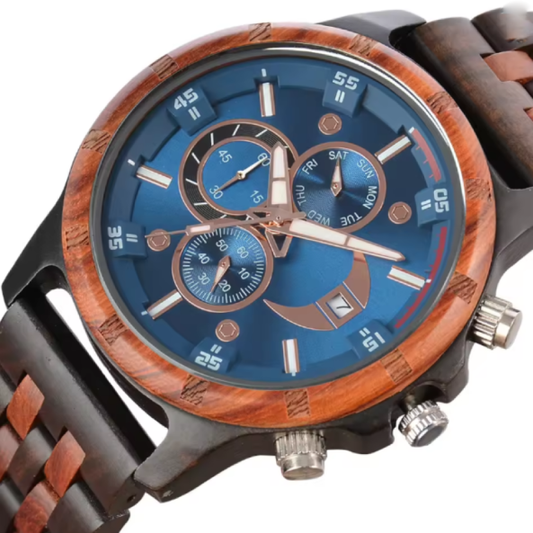 Montre en Bois de Luxe pour Homme